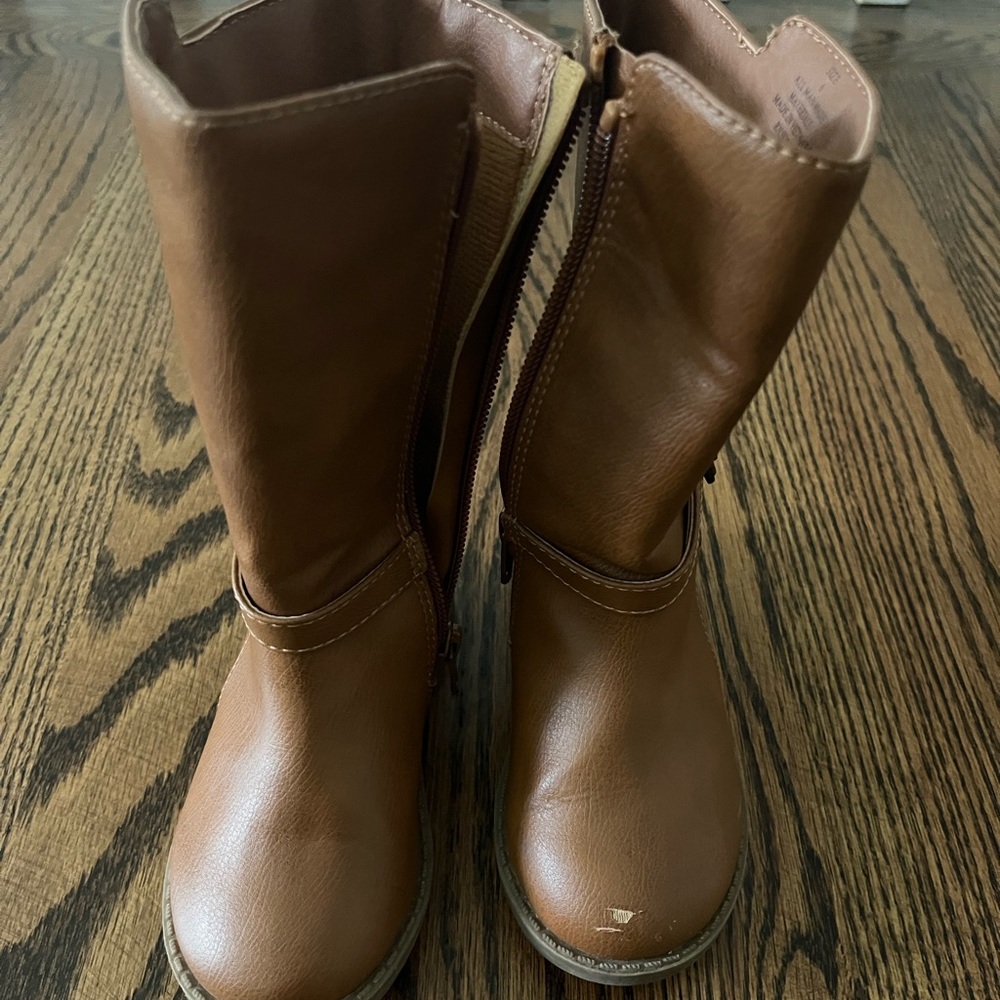 Toddler girls knee high boots